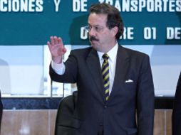 El titular de la Secretaría de Comunicaciones y Transportes, Juan Molinar Horcasitas, en la Cámara de Diputados. NTX  /