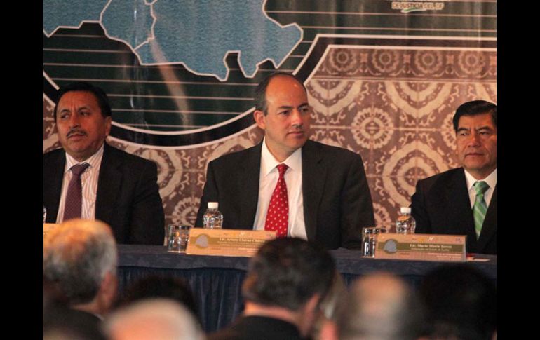 Arturo Chávez Chávez, participa en la Conferencia de Procuradores Generales de Justicia de la Zona Centro, en Puebla. EL UNIVERSAL  /