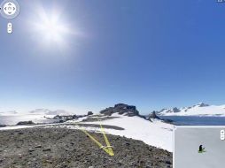 En el continente de hielo sólo se puede navegar a través de una pequeña área llamada Half Moon Island. ESPECIAL  /