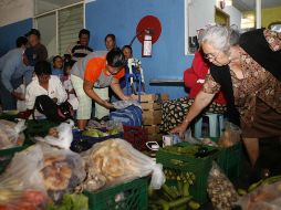 En promedio, el Banco Diocesano otorga 100 kilogramos de alimentos por persona al año. M. FREYRÍA  /