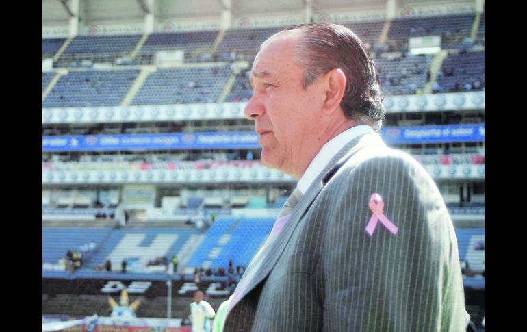 José Luis Trejo, técnico del Puebla. MEXSPORT  /