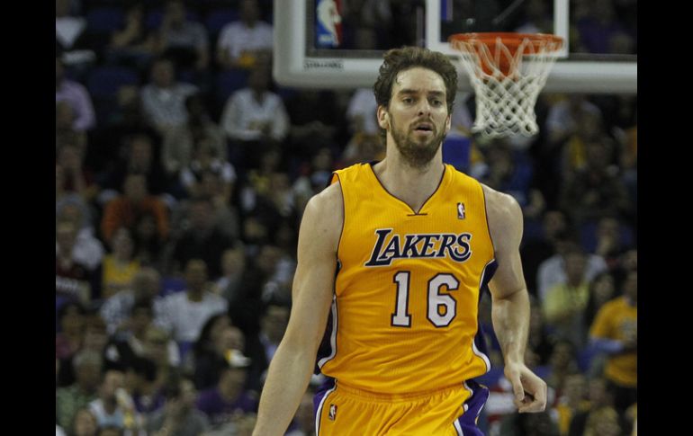 Pau Gasol está en Barcelona para el duelo ante el Regal FC Barcelona. AFP  /