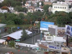 El tráfico en la zona de La Minerva se complicó por el cierre de carriles para cena de invitados a la Conferencia UIT. A. HINOJOSA  /