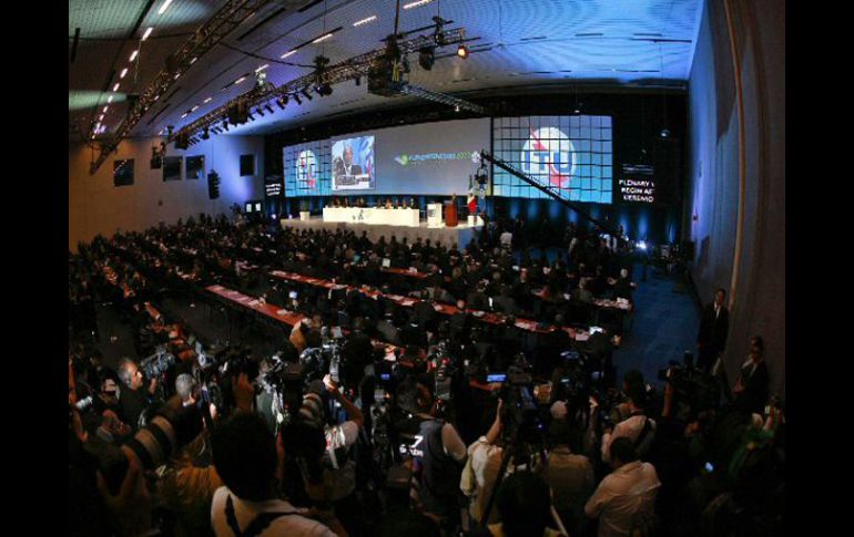 La Expo destaca por haber sido sede de la cumbre de la UIT, por lo que pretende crecer con 27,800 metros cuadrados. ARCHIVO  /