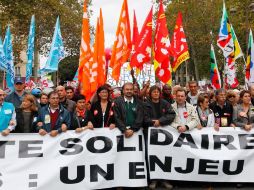 Las huelgas en contra de la reforma continúan. EFE  /