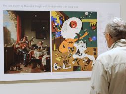 El pintor español recreó algunas de las obras más famosas del siglo XVII dándoles un admirable giro. AFP  /