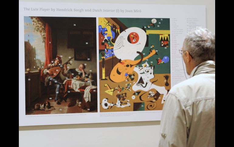 El pintor español recreó algunas de las obras más famosas del siglo XVII dándoles un admirable giro. AFP  /