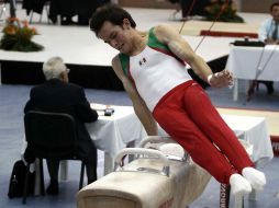 Javier Cervantes representará a México en esta justa deportiva en donde participan 615 gimnastas de todo el mundo. MEXSPORT  /