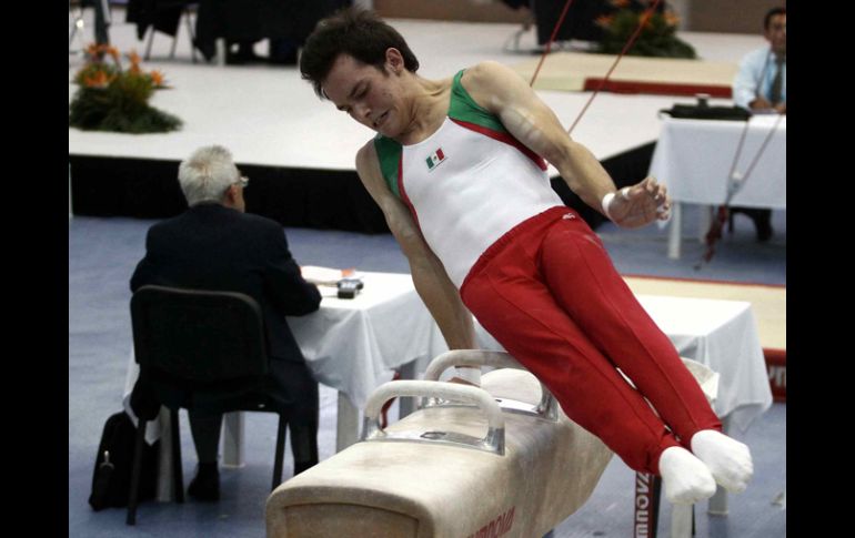 Javier Cervantes representará a México en esta justa deportiva en donde participan 615 gimnastas de todo el mundo. MEXSPORT  /