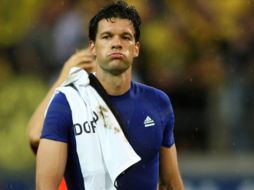 Michael Ballack estuvo lesionado durante el Mundial de Sudáfrica 2010. AFP  /