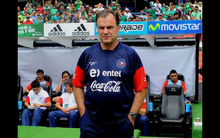 El estratega Marcelo Bielsa durante el Mundial de Sudáfrica 2010. JAMMEDIA  /