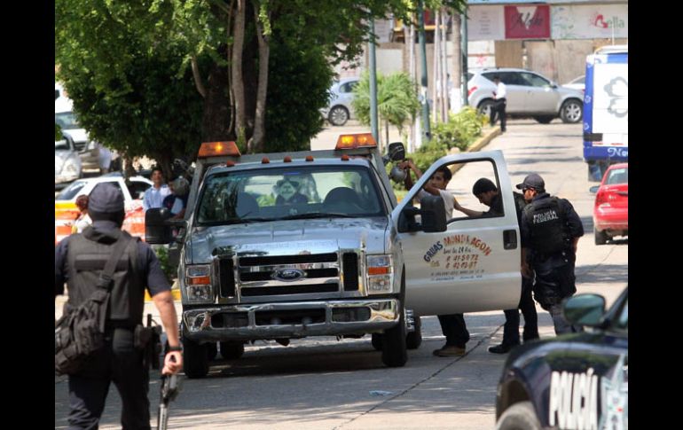 Después del plagio de 20 turistas de Michoacán en Acapulco, las operaciones policíacas y militares se han incrementado. NTX  /