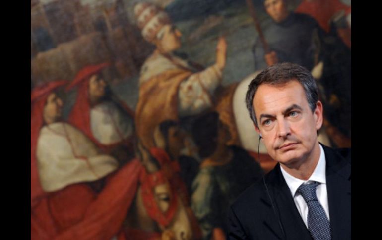 El presidente del gobierno español, José Luis  Rodríguez Zapatero. EFE  /