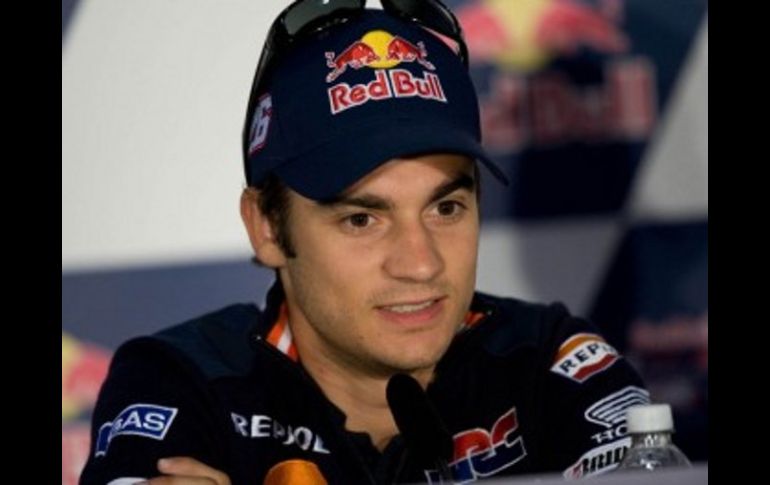 Foto de archivo del piloto español Daniel Pedrosa. ESPECIAL  /