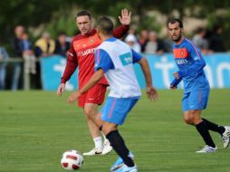 El técnico Paulo Bento dirigiendo un entrenamiento de la Selección portuguesa. AFP  /