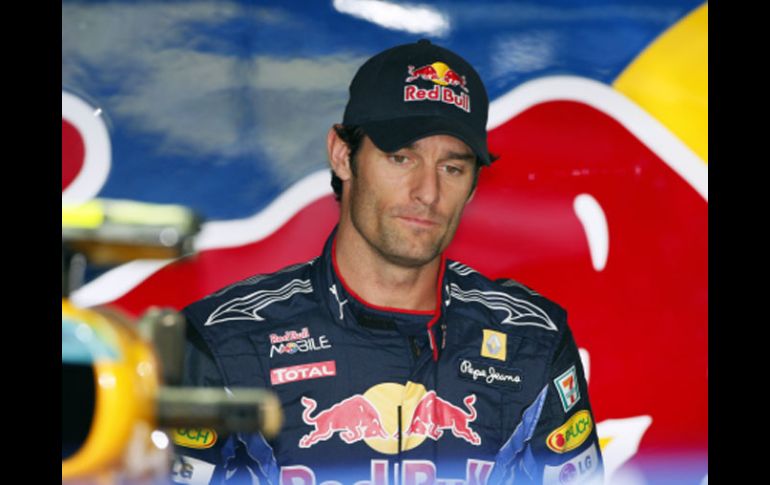 El australiano Mark Webber busca seguir como líder de la Fórmula 1 luego del Gran Premio de Japón. AP  /