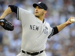 Andy Pettitte sigue con buenas actuaciones en pretemporada, ahora se apunta la victoria ante los Mellizos. AFP  /