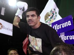 Foto de archivo del boxeador tapatío Omar Niño, el pasado 4 de septiemnbre. MEXSPORT  /