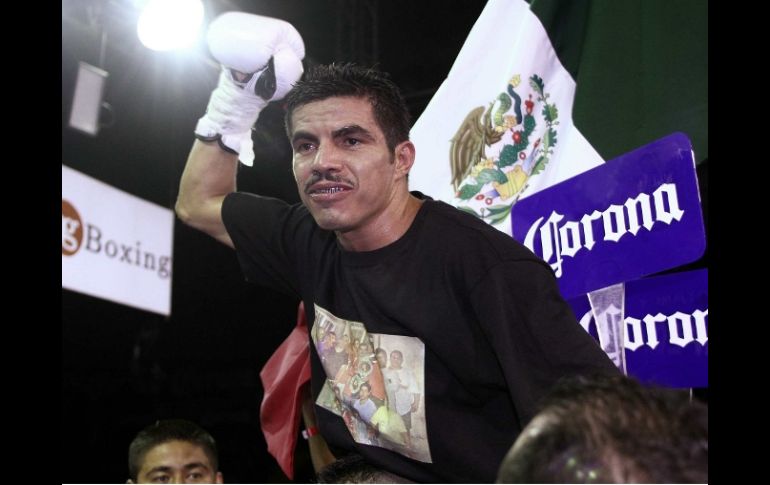 Foto de archivo del boxeador tapatío Omar Niño, el pasado 4 de septiemnbre. MEXSPORT  /