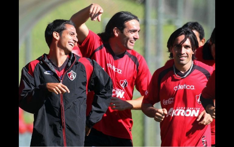 Los jugadores del Atlas confía en que triunfarán en casa ante el San Luis. MEXSPORT  /