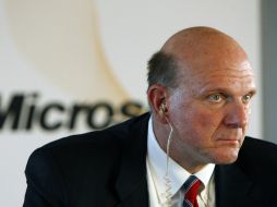 Sobre la posible adquisición de Adobe por parte de Microsoft, Ballmer no quiso comentar nada. AP  /