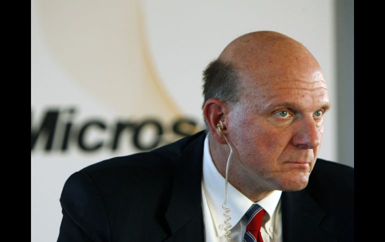 Sobre la posible adquisición de Adobe por parte de Microsoft, Ballmer no quiso comentar nada. AP  /