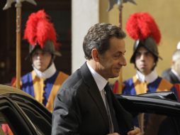 El presidente de Francia, Nicolás Sarkozy, busca reducir el déficit del sistema de pensiones al aumentar la jubilación a los 62 años. A  /