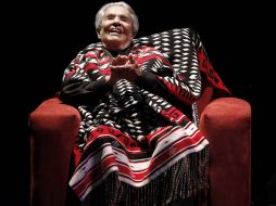 Chavela estará mañana en el Zócalo de la Ciudad de México en la presentación de su libro 'Las verdades de Chavela'. AP  /