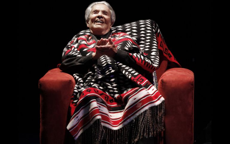 Chavela estará mañana en el Zócalo de la Ciudad de México en la presentación de su libro 'Las verdades de Chavela'. AP  /