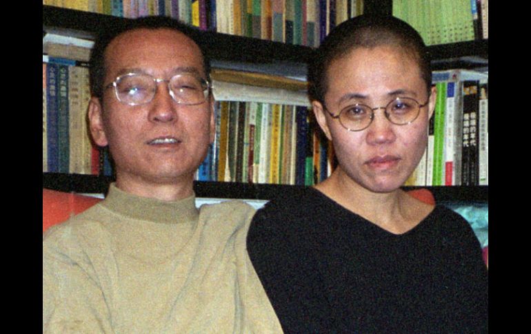 Imagen de archivo del disidente Premio Nobel Liu Xiaobo y su mujer Liu Xia. AFP  /