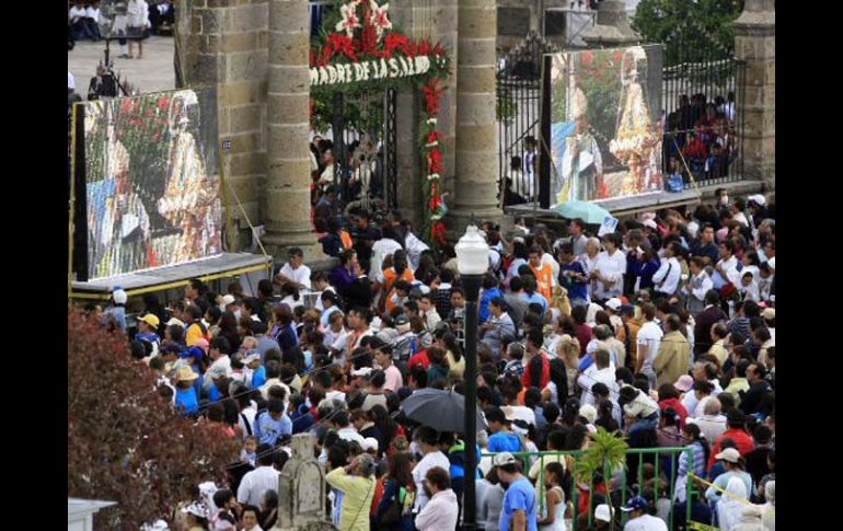 La veneración de la 'Generala' es desde hace varios siglos. ARCHIVO  /