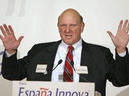 El presidente de Microsoft, Steve Ballmer. EFE  /