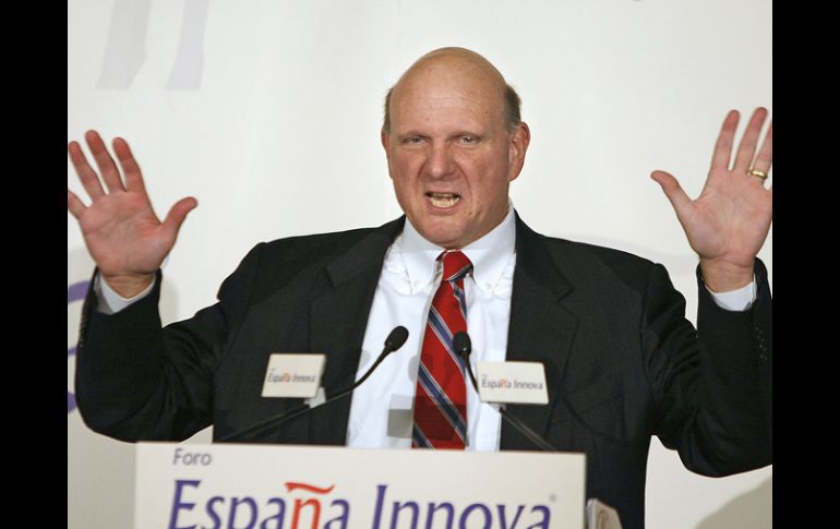 El presidente de Microsoft, Steve Ballmer. EFE  /