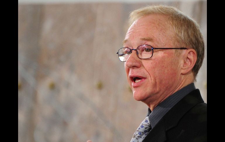 Por su permanente labor en la reconciliación entre Palestina e Israel, el escritor David Grossman fue condecorado.AP  /