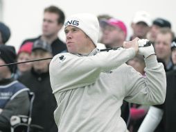 Para que Lee Westwood está apunto de desplazar a Tiger Woods. AFP  /