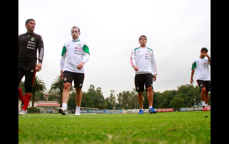 Jesús Corona, Gerardo Torrado, Héctor Moreno y Rafael Márquez, seleccionados nacionales. JAMMEDIA  /