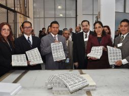 Imagen de la presentación de la documentación electoral. NTX  /