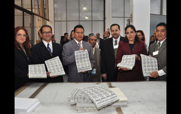 Imagen de la presentación de la documentación electoral. NTX  /