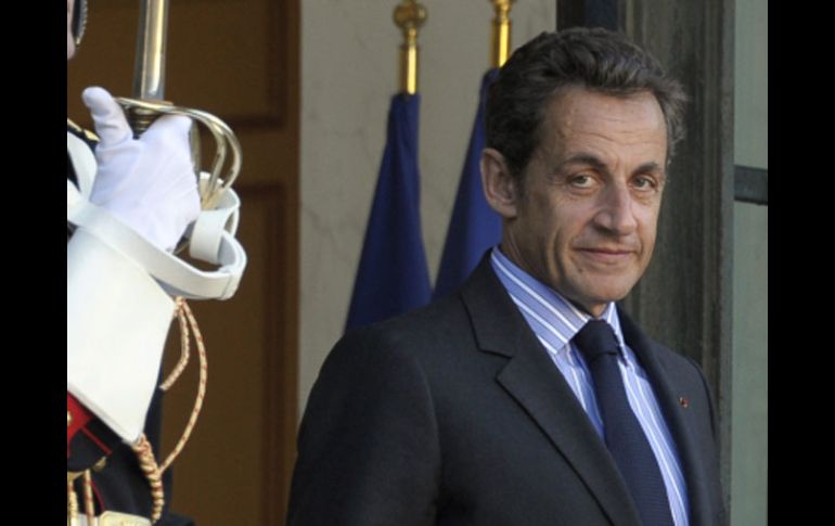 El presidente conservador francés Nicolas Sarkozy enfrenta una semana difícil. EFE  /