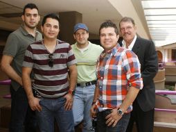 Los miembros de la banda de René Camacho dicen que en Guadalajara se sienten como en su segunda casa. M. FREYRÍA  /