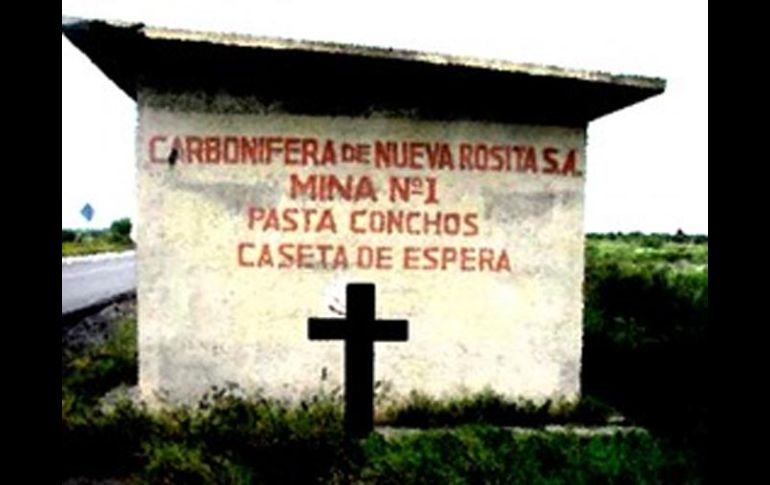 La mina estalló el 19 de febrero de 2006 y los cuerpos de los 63 mineros fallecidos nunca fueron recuperados. ARCHIVO  /