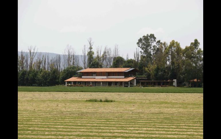 El rancho de Diego Fernández, donde fue plagiado. Según la Agencia de Noticias El Universal, su liberación está próxima. AP  /