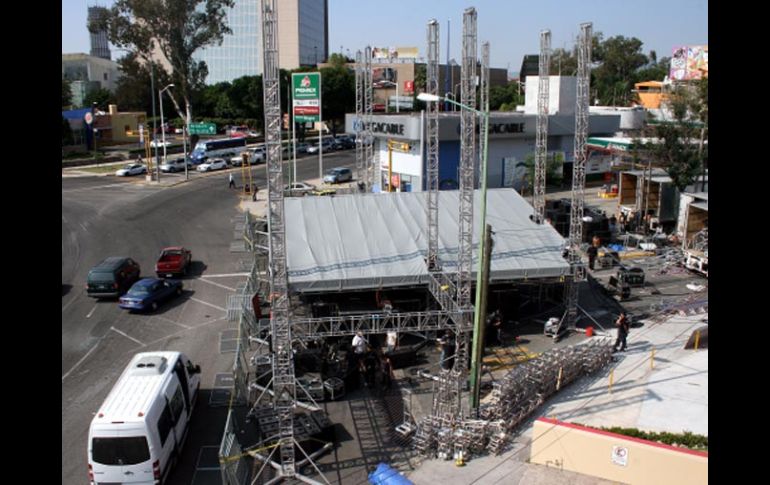 Hoy en punto de las 17:00 horas, se develará el reloj panamericano en La Minerva. J. VENTURA  /