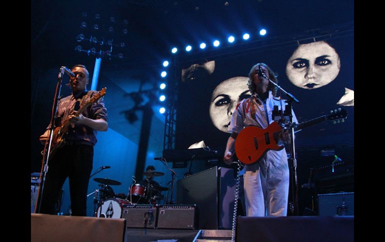 La agrupación ofreció un emotivo e intenso concierto en su primera presentación en México. NOTIMEX  /