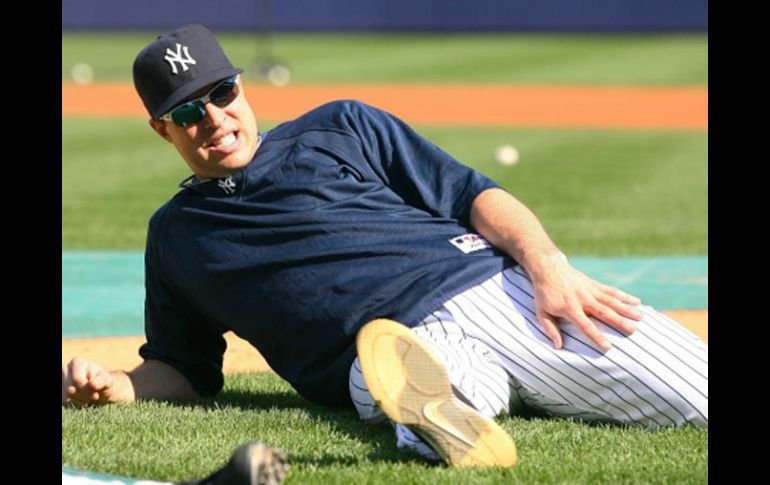 Mark Teixeira vuelve al Rangers Ballpark para jugar por primera vez ante su ex equipo en postemporada. AFP  /