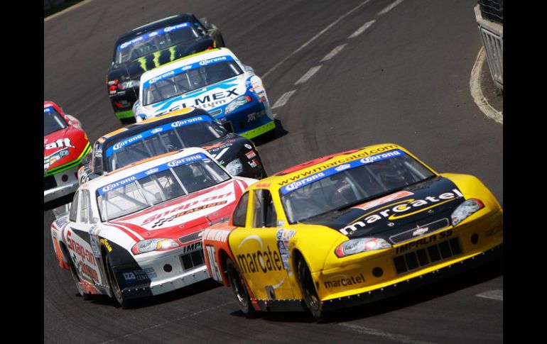 Todo listo para duodécima fecha de Nascar México en Puebla. JAM MEDIA  /