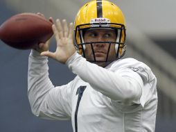 El mariscal de campo Ben Roethlisberger listo para apoyar a los Acereros. AP  /