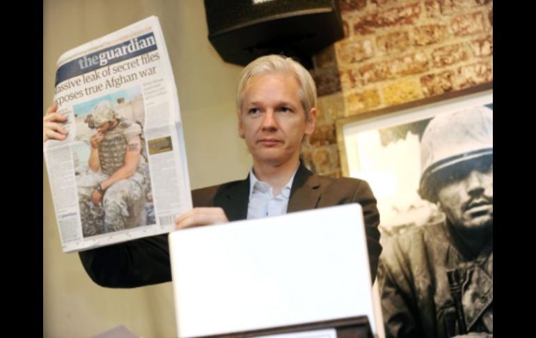 El fundador de WikiLeaks, el australiano Julian Assange, de 39 años, ex  hacker y programador de computadores. AFP  /