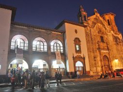 Exterior del Teatro Rey Caltzontzin. El recinto, construido en 1938, fue remozado para la presente edición del Festival.S. Núñez  /