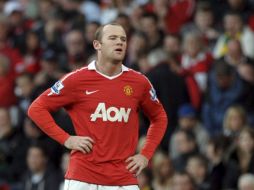 Wayne Rooney podría salir del Manchester United. EFE  /